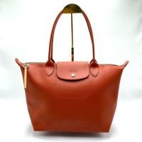 ราคา ⭐️ แท้ 100% ⭐️ พร้อมส่ง Longchamp Le Pliage City ไซส์ M หูยาว สี Terracotta (29757283719)