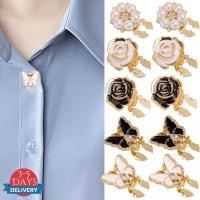 ราคา [จัดส่ง 3-5 วัน]ผ้าคลุมปุ่มหรูหราสำหรับเดรสและเสื้อเชิ้ต พร้อมเครื่องประดับคลิบพลอยเทียม | เครื่องประดับแฟชั่นสตรี แบบ Bling (45853104103)