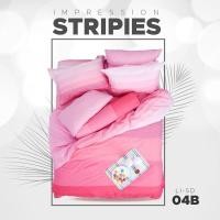 ราคา Lotus ชุดผ้าปูที่นอน 6 ฟุต รุ่น Impression Stripies **สัมผัสนุ่มลื่น-ป้องกันไรฝุ่น (ไม่รวมผ้านวม) (5656854089)