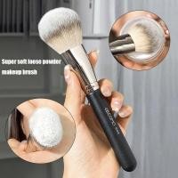 ราคา Beauty Honey Powder Brush Setting Soft Tools Loose Powder Brush Soft Bristle Makeup Brush (41610829240)