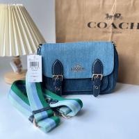 ราคา Coach C8583 Lucy Crossbody in Denim กระเป๋าสะพายข้างผ้ายีนส์ (28758360459)