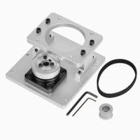 ราคา Rotating platform Rotating test bench hollow rotating platform reducer rotating platform cam index (48903381019)