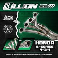 ราคา Exhaust Header เฮดเดอร์ Billion 4-2-1 Honda B-Series ทรง TODA (29980497697)