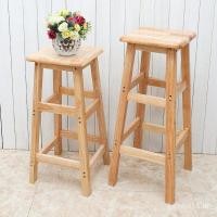 ราคา สตูลบาร์ขั้นตอนอุจจาระบาร์โต๊ะไม้อุจจาระสี่เหลี่ยมสูงแข็งโต๊ะรับประทานอาหารเก้าอี้ปีม้าไม้อุจจาระยางรอบเก้าอี้2026บาร์เก้าอี้ 2NSB (52604747228)