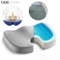 ราคา TANLOOP เก้าอี้เบาะรองนั่งในรถยนต์,ลื่นเจลหน่วยความจําโฟมเบาะรองนั่งเย็น,นุ่มระบายอากาศอาการปวดตะโพกบรรเทานักเรียนตูดเบาะรถ (41827893046)