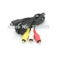ราคา 5 ฟุตการเชื่อมต่อทีวีสาย AV สําหรับ Sony DCR-SR47 HDR-FX7 DCR-SX40 HDR-CX100 HDR-CX100B HDR-SR11 DCR-DVD506E DCR-DVD808 (43273802587)