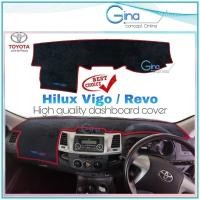 ราคา (9 สี) Toyota Hilux Vigo/Revo Dashboard Cover Nonslip คุณภาพสูง Custom Made Dashboard Coverauto parts ตกแต่งรถ (57705692090)