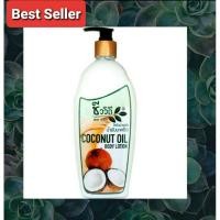 ราคา ใหญ่สุดคุ้ม โลชั่นบำรุงผิว มะพร้าว ชีววิถี 750 ml.วิตามิน E ช่วยลดริ้วรอยเหี่ยวย่น ผิวชุ่มชื้น Lotion Coconut oil 750 ml (6457744925)