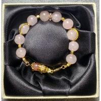 ราคา กำไลนำโชค หินโรสควอตซ์(Rose Quartz) (26158240507)