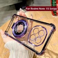 ราคา REDMI Note 15 Pro+ 5G สี่มุมชุบโปร่งใสเคสโทรศัพท์สําหรับ Redmi Note 15 Pro Plus 15Pro+ Note15 Pro Pro+ 5G 4G 2026 กันกระแทกซิลิโคนปกหลัง Redmi Note15Pro Note15Pro+ 5G (56653436153)