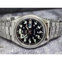 ราคา นาฬิกา Seiko Automatic 7009 เลขไทย สภาพสวย เดิม ๆ เดินปกติ หน้าปัดสีดำ (29055139932)