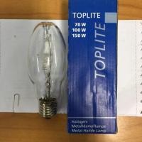 ราคา ❤️❤️หลอดเมททัลฮาไลท์ หลอดสปอร์ตไลท์ 150W TOPLITE ขั้ว E27 หลอดไฟถนน (2246654765)