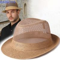 ราคา หมวกแจ๊สปานามา DABEIYA, หมวก Fedora ตาข่ายระบายอากาศ, แฟชั่นแห้งเร็วหมวกฮิปฮอปพ่อกีฬากลางแจ้ง (26434767119)