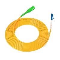 ราคา สายแพดคอร์ด SC/APC-LC/UPC Simplex Single Mode Fiber Optic Patch Cord SC-LC 2.0mm 3.0mm FTTH Fiber Patch Cable 2Ｍ 3M 5M. (17067090288)