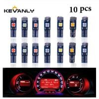 ราคา หลอดไฟรถยนต์ T5 Led Dashboard lights W3W 1.2W 3030Smd Dc12v Super Bright 3 Led 10 ชิ้น (7847260436)