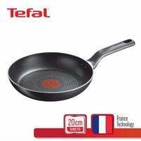 ราคา Tefal กระทะก้นแบน Non-Stick รุ่น Super Cook ขนาด 20 ซม. B1430214 มีจุดวัดความร้อน (2444785701)