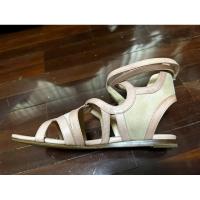 ราคา Used : Balenciaga Leather Gladiator Sandals สี Pink ไซส์ 39 (24.5 ซม.) แท้ (25432560417)