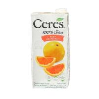 ราคา Ceres Ruby Grapefruit Juice100% Natural, No Added Sugar น้ำผลไม้โกรฟฟรุต ผสม น้ำองุ่น และเนื้อเกรฟฟรุต 1 ลิตร (28170029718)