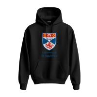 ราคา Hoodie University of St Andrews England UK Unisex เสื้อกันหนาวขนแกะสีดําสีดําผ้า (51253019893)