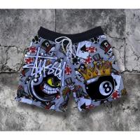 ราคา BAPE TAMBAY 8 BALLS HIGH QUALITY ตาข่ายสั้น 2 กระเป๋า (29690589944)