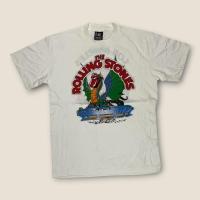 ราคา เสื้อวง The Rolling Stones ลายมังกร ทัวร์ L.A. Coliseum 1981 เสื้อยืดวินเทจ 80s (45751610604)