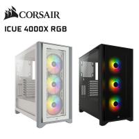 ราคา CASE (เคส) CORSAIR iCUE 4000X RGB TEMPERED GLASS (7356941775)