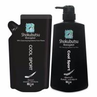 ราคา Shokubutsu Monogatari For Men ครีมอาบน้ำ สำหรับผู้ชาย สูตรเย็นสดชื่น ระงับกลิ่นกาย Cool Sport 500 มล (10867836152)