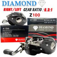 ราคา รอกหยดน้ำ DIAMOND Z100 FISHING LIFE SPIRIT (มีทั้งหมุนซ้ายและหมุนขวา) (26213040287)