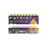 ราคา ถ่าน Patriot Premium Alkaline ถ่านเจ้าพลัง AA, AAA 1.5V แพ็ก 20 ก้อน The Power Beyond Tomorrow ถ่านม่วงทอง ใช้แรง ทนนาน (26904656006)