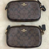 ราคา พร้อมส่ง CROSSBODY POUCH IN SIGNATURE CANVAS (#COACH #F77996) (3409935463)
