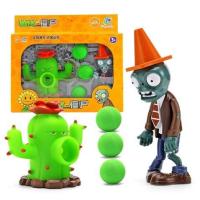 ราคา พืชปะทะซอมบี้ Plants vs Zombies ของเล่นสะสมยอดฮิต Cactus & Buckethead Zombie ของเล่นยิงกระสูน โมเดลสะสม ฟิกเกอร์ซอมบี้ (4279013116)