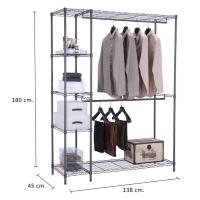 ราคา INDEX LIVING MALL โครงตู้เสื้อผ้า รุ่น อองเดร (11794275148)