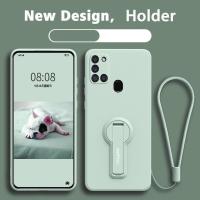 ราคา FOR เคส ปลอก Samsung a21s เคสโทรศัพท์ softcase Liquid ซิลิโคน Protector กันกระแทกเรียบกันชนออกแบบใหม่360 ° พร้อมผู้ถือ ytxzzj01 (29961621851)