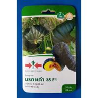 ราคา [ศรแดง] ผักซองพิเศษ เมล็ดฟักทองลูกผสม มรกตดำ 35F1 (23253245698)