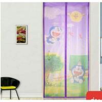 ราคา ม่านประตูกันยุงลายโดเรม่อนสีม่วง (8113596450)