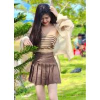 ราคา เกาะอกไหมพรม สีน้ำตาล (24026354180)