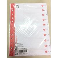 ราคา อินเด็กซ์ตราช้าง Index 311 1-10 ยกแพ็ค 12 ชุด (8011564201)