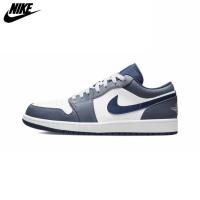 ราคา 【ของแท้ 100%】Nike Air Jordan 1 low 553558-414 รองเท้าบาสสำหรับผู้ชาย และผู้หญิง (40310504389)