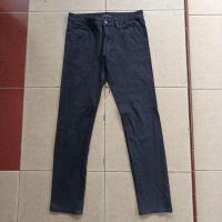 ราคา กางเกงยีนส์สีดํายืด Uniqlo สกินนี่ 2 ทาง (44122039303)