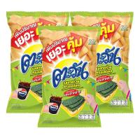 ราคา ตะวัน ข้าวเกรียบ รสสาหร่ายทรงเครื่อง 67 ก. x 3 (TAWAN Tapioca Chips Seasoned Seaweed 67 g x 3) (20096307805)