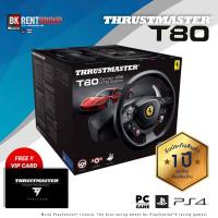 ราคา [ประกันย์ศูนย์ไทย]จอยพวงมาลัย thrustmaster t80 ferrari 488 (5211817633)