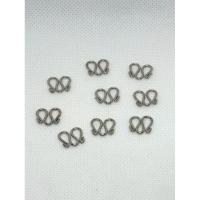 ราคา ตะขอสแตนเลสตัวเอ็ม ขนาด 10 มิล ตะขอสแตนเลส ตะขอเลส ตะขออย่างดี ตะขอตัวM ตะขอสร้อย name4gift (43201150234)