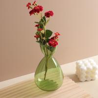 ราคา แจกันแก้วสีเขียวขนาดเล็กขนาดเล็ก borosilicate transparent แก้วแจกันบ้านห้องนั่งเล่นเครื่องประดับขนา (26975384804)