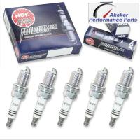 ราคา 5 pcs NGK Iridium IX Spark Plugs for 2001-2009 Volvo 850 S60 V70 S70 C30 2.4L 2.3L 2.5L BKR8EIX (20046671850)