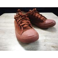 ราคา รองเท้าผ้าใบสีน้ำตาล เด็กนักเรียนชาย มือสอง ของลูกชายเรา ไซส์ 39 (16466414762)