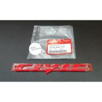 ราคา ของแท้ โลโก้ CIVIC สีแดง RED ด้านท้ายรถ HONDA CIVIC FD 1.6 1.8 2.0 (SEDAN) 4 ประตู ปี 2006-2011 (40259200004)