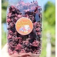 ราคา ☄️ขายดี☄️กระเจี๊ยบแดงแห้ง 100กรัม ขนาดทดลองเก็บใหม่ปี68 ปลอดสารเคมี ส่งตรงจากสวน (3886171318)