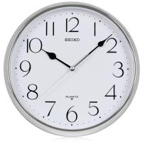 ราคา นาฬิกาแขวน ไซโก้ ( Seiko ) ขอบสีเงิน ขนาด 11 นิ้ว รุ่น QXA001S QXA001 (2688289131)