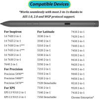 ราคา Active Stylus ปากกาสําหรับ Dell Active ปากกา PN7522W สําหรับ Inspiron 7640,สําหรับ Latitude 5350 2-In-1/7320 ที่ถอดออกได้,XPS 13 (24839535695)
