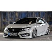 ราคา เดย์ไลท์ Civic FC 2018 ครอบไฟตัดหมอกหน้าก้างปลา ก้างปลา style (2077505526)